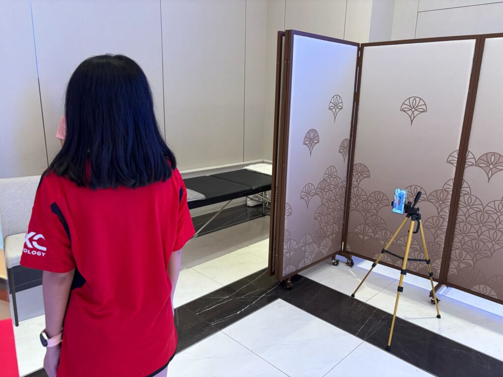 ตัวอย่างการทำ AI Scan_PhysioAI